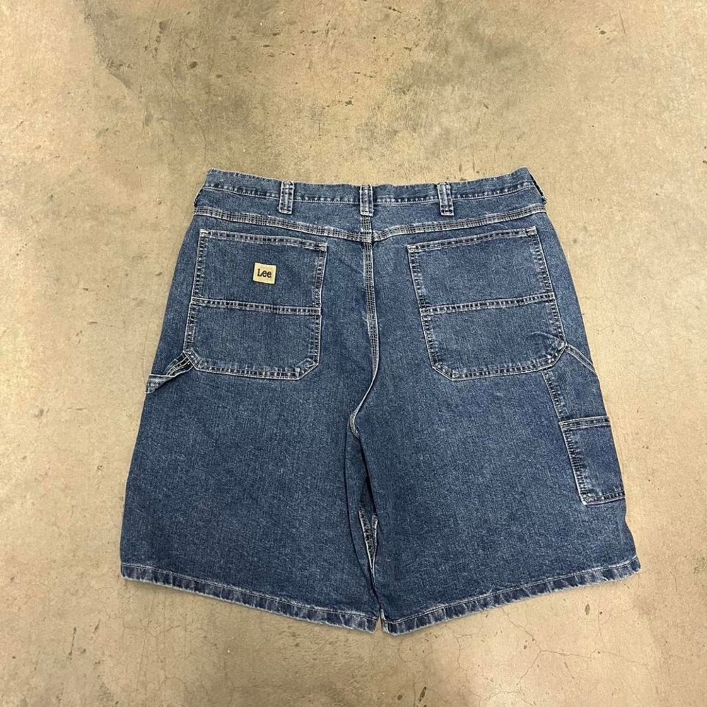 Vintage‎ Y2K Lee dungaree carpenter baggy jorts